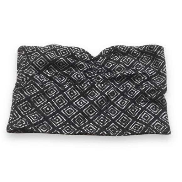 PINK VICTORIA'S SECRET Black & White Diamond Print Bandeau - Picture 5 of 5